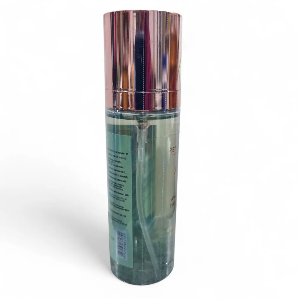 Revolution Aura Fix Aventurine Fixing Spray Makeup Setting Spray 2.87 fl oz
